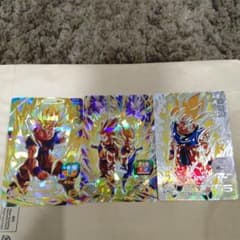 スーパードラゴンボールヒーローズ 孫悟空 トレーディングカード 3枚セットのサムネイル