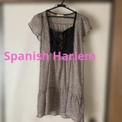 [Spanish Harlem 스패니시 할렘] 꽃 무늬 얇은 원피스