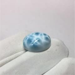 透き通るブルー 綺麗な波模様 ラリマー ルースのサムネイル