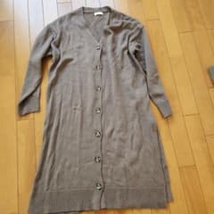 earth music&ecology ロングカーディガン ブラウンのサムネイル