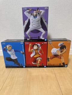 ONE PIECE magazine FIGURE 꿈의 한 장 4 체 세트 미개봉