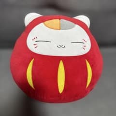 나츠메 친구장 냥코 선생님 다루마 봉제인형 연기 고양이