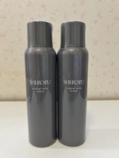 SHIRORU クリスタルホイップブラック120g 新品、未使用 2本セット