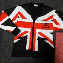 SUPERLOVERS♡イギリス国旗柄 カーディガン 髑髏 スカル ドクロのサムネイル