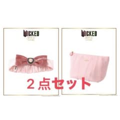 3COINS × WICKED ヘアバンドとポーチのセットのサムネイル