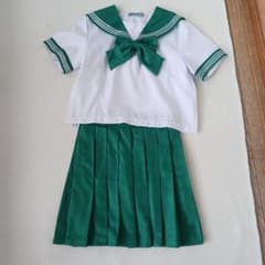 セーラー服 コスプレ衣装 RURU グリーン ホワイトのサムネイル