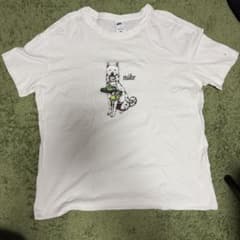 NIKE 犬 グラフィック レディースTシャツ ホワイト XLのサムネイル