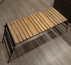 アイアン工房 アイアンテーブル+snow peakバッグ IGTテーブル - メルカリ