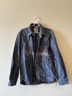 Studio Dartisan ダークブルー デニムシャツのサムネイル
