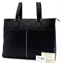 新品未使用】ポールスミス トートバッグ インセットマルチストライプ