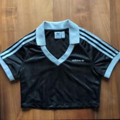 adidas アディダス ポロシャツ ブラックのサムネイル