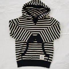 yurara＊様専用　H&M☆ニット パーカー ボーダー 110～120㎝のサムネイル