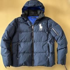 ポロラルフローレン　Polo Ralph Lauren ネイビーダウンジャケットのサムネイル