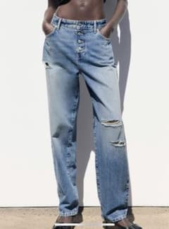 ZARA ダメージジーンズのサムネイル