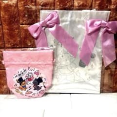 DisneyにゃんにゃんにゃんHappyくじ★マリー・トートバッグ＆巾着ポーチ