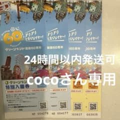 グリーンランド入園券　24時間以内発送可のサムネイル