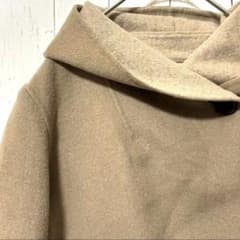 ニジュウサンク 23区 ベージュ 38 M フーデットコート アンゴラ混