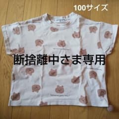 くまさん柄半袖Tシャツのサムネイル