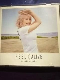 사사키 사카 FEEL × ALIVE 바쿠온 OP CD & 뮤직 비디오 DVD