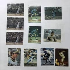 掛布雅之 77.78年 オープン選 プロ野球 トレーディングカード 11枚