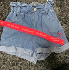 ベルト付きショートパンツ　140のサムネイル