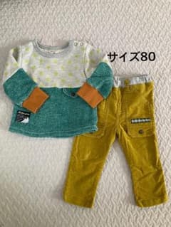 mothergooseトレーナーとコーデュロイパンツセットのサムネイル