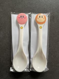 별의 커비 파미마 오리지널 스푼 2종 세트 커비 와돌디