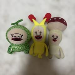 こびとづかん ぬいぐるみマスコット 3種セットのサムネイル