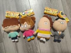 あたしンち マスコットキーチェーン 全4種セット みかん、ユズヒコ、母