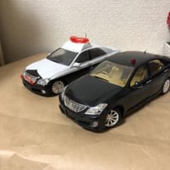 素人作品1/24覆面パトカープラモデル2台セットのサムネイル