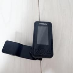 D'Addario ダダリオ クリップチューナー フルカラー ブラック 黒