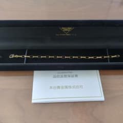 木谷貴金属 K18YG スパルタカス ブレスレット 3.0mm 16cm - メルカリ