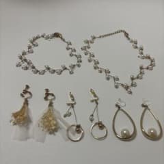 イヤリング 3点　ブレスレット 2点セットのサムネイル