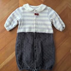 ☆未使用☆裏起毛!!ベビー ロンパース カバーオール 50-70cmのサムネイル