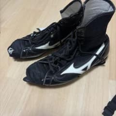 Mizuno ボクシングシューズ ブラック/ホワイト 値下げ⭕️のサムネイル