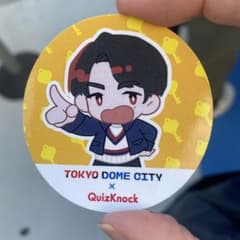 QuizKnock クイズノック 東京ディスカバリーシティ ステッカー伊沢拓司