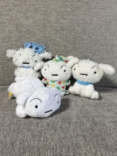 크레용 신짱 시로 봉제인형 마스코트 열쇠 고리 정리 판매