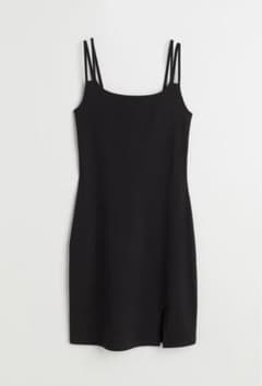 H&M フィットジャージーワンピースのサムネイル