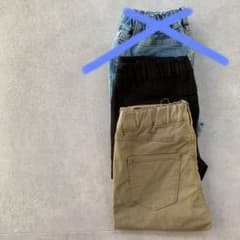 NP様専用⭐︎BRANSHESスキニー130㎝beige×blackSETのサムネイル