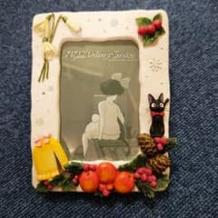 レア・貴重】ジブリ 魔女の宅急便 フォトフレーム【季節は冬】キキ