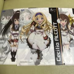 IS クリアファイル アサヒ インフィニットストラトス セシリア 篠ノ之