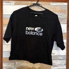 new balance 黒 半袖Tシャツ Mのサムネイル