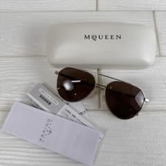 希少 Alexander McQUEEN AM0478S サングラス - メルカリ