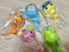 たまごっち　カラフルマルチチャーム　まめっち　めめっち　くちぱっち　ふらわっちのサムネイル