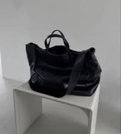 aluna アルナ2way ブラック ショルダーバッグ トートバッグ - メルカリ