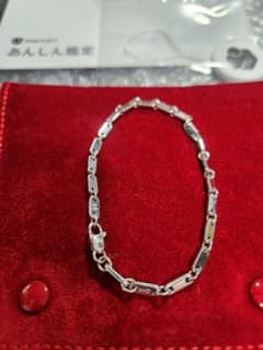 新品仕上げ Cartier フィガロ チェーン ブレスレット WG 20cm - メルカリ