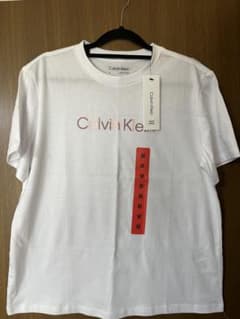 【新品、タグ付き】Calvin Klein Tシャツ ホワイト Mサイズのサムネイル