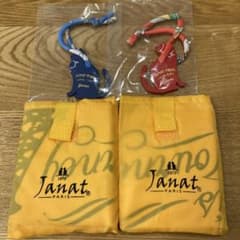 【Janat PARIS】ジャンナッツパリ エコバッグ➕猫のバッグチャームのサムネイル