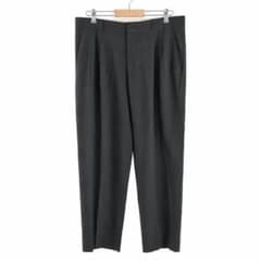 vintage★美品　メンズ　シンプル チノパン ダークグレー　古着　無地のサムネイル