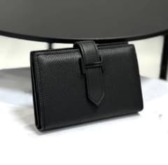 美品 エルメス ベアンミニ カードケース 小銭入れ付き エプソン ソー